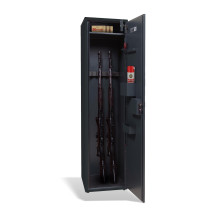 Schrank für 5 Waffen, mit dem Schlüssel verschließbar, 1512/340/260 mm