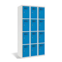 #02 BOXES 12 BLUE - Wertfachschrank, 12 Fächer, 1800/900/500 mm