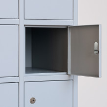 #05 BOX 24 GREY - Wertfachschrank, 24 Fächer