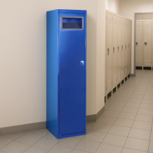 #15 LAUNDRY 1 BLUE – Skriňa na zber pracovného oblečenia