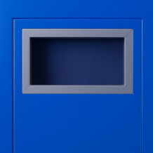 #15 LAUNDRY 1 BLUE – Skriňa na zber pracovného oblečenia