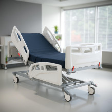 Elektrisches Kranken- und Pflegebett mit 3 Motoren