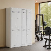 #02 MINI 4 - 4-türiger Kleiderschrank mit kurzen Türen, 1800/600/500 mm
