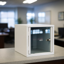 #03 BOX 1 PLEXI - Sicherheitsschränke mit Plexiglastüren, 380/380/380 mm