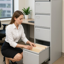 #26 FILE 4 ECONOMIC - Hängeregistraturschrank, 4 Schubladen