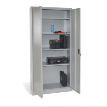 #26 STRONG ECONOMY - Büroschrank oder Werkstattschrank mit 4 Fachböden, 1900/900/400 mm