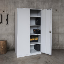 #03 STRONG STANDARD MAXI - Büroschrank oder Werkstattschrank mir 4 Fachböden, 1945/1000/420 mm