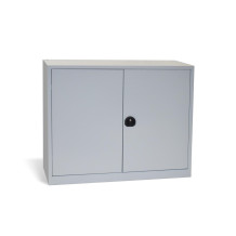 #03 STRONG WIDE MINI - Büroschrank oder Werkstattschrank für Akten mit 2 Fachböden, 1000/1200/420 mm