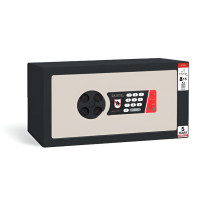 #17 MINISAFE S20 ELECTRO - Mini Sicherheitsschrank schwarz - weiß, 380/200/260 mm