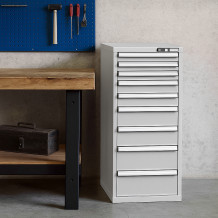 Werkstattcontainer mit 9 Schubladen