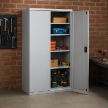 Werkzeugschrank mit hoher Tragfähigkeit, 4 Fachböden