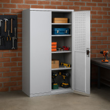 Werkzeugschrank mit hoher Tragfähigkeit, 4 Fachböden