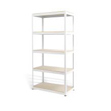 Schraubenloses Regal mit 5 Böden