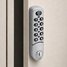 #12 ELECTRO - Elektronisches Schloss für Metallschränke mit Zentralschlüssel