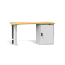 Arbeitstisch mit Unterschrank, 1500 mm, Belastbarkeit bis 800 kg