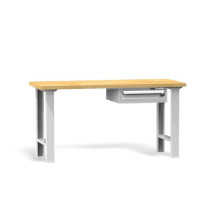 Arbeitstisch mit Schublade und höhenverstellbaren Beinen, 1500 mm