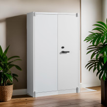 Feuerfester Lagerschrank, grau