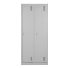 2-türiger Garderobenschrank mit Trennwand (zerlegt)