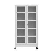 Medikamentenschrank mit 4 Metallböden und Rollen (zerlegt)