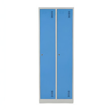 2-türiger Garderobenschrank, blau (zerlegt)