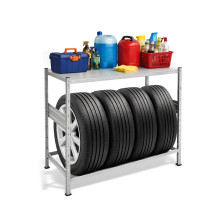 Reifenregal 1100×1060×430 mm, 1 Ablageboden