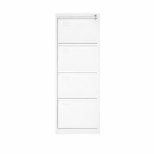 Karteischrank mit 4 Schubladen, weiß (zerlegt)