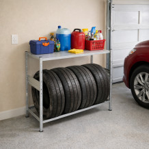 Reifenregal 1100×1060×430 mm, 1 Ablageboden