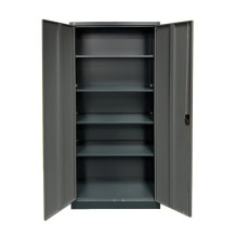 Büroschrank mit dunkler Holzoptik (zerlegt geliefert)