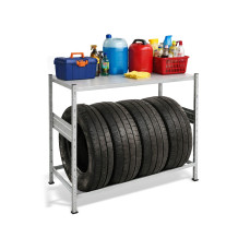 Reifenregal 1100×1060×430 mm, 1 Ablageboden