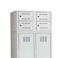 #03 SHOECABINET 2/4 – 4-türiger geteilter Schuhschrank 300 mm