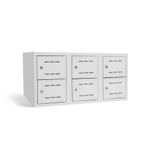 #03 SHOECABINET 3/6 – 6-türiger geteilter Schuhschrank 300 mm