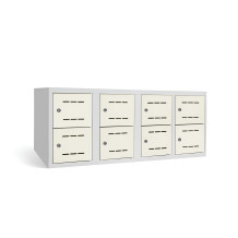 #03 SHOECABINET 4/8 | 8-türiger geteilter Schuhschrank 300 mm