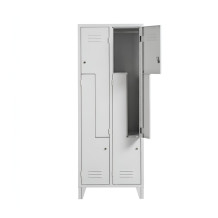 4-türiger Z-Garderobenschrank auf Füßen (zerlegt)