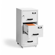Feuerfester Aktenschrank mit 3 Schubladen, #01 FIREMAN FILE 3