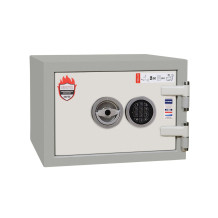 #17 MINISAFE F30 ELECTRO - Feuerfeste Sicherheitsbox grau mit elektronischem Schloss
