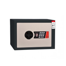 #17 MINISAFE S25 ELECTRO - Mini Sicherheitsschrank schwarz - weiß, 350/250/260 mm