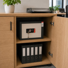 #17 MINISAFE S25 KEY- Mini Sicherheitsschrank mit Schlüsselschloss, 250/350/260 mm
