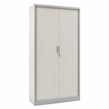 Büroschrank mit Rollladentüren, hoch