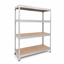 Regalset mit 4 HDF-Regalböden