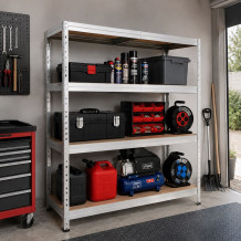Regalset mit 4 HDF-Regalböden