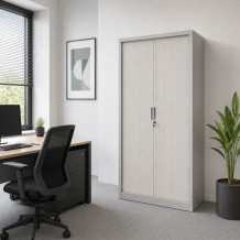 Büroschrank mit Rollladentüren, hoch