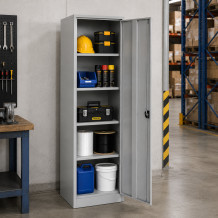 Universeller Werkstattschrank, 4 Fachböden, 1-türig