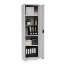 Universeller Metallschrank, 600 mm breit, mit 4 Fachböden (zerlegt)
