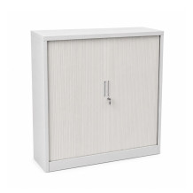 Büroschrank mit Rollladentüren, niedrig