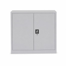 Universeller Metallschrank, 1000 mm breit, mit 2 Fachböden (zerlegt)