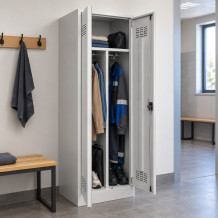 #35 STANDARD CROSS 500 _ 2-türiger Kleiderschrank mit mittiger Öffnung_Ilustrative foto