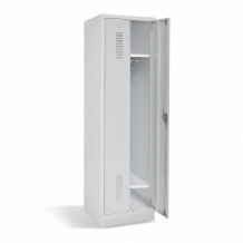 2-türiger Kleiderschrank mit mittiger Öffnung, 500 mm breit