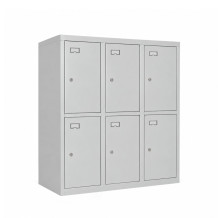 #03 BOXES 6 MINI - Schließfachschrank mit 6 Fächern zur Aufbewahrung von Wertsachen