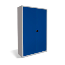 #03 STRONG WIDE MAXI 7035/5017 - Büroschrank für Dokumente mit 4 Fachböden, blau
