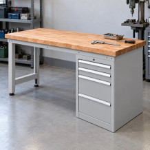 Werkbank mit 4 Schubladen, 1500 mm